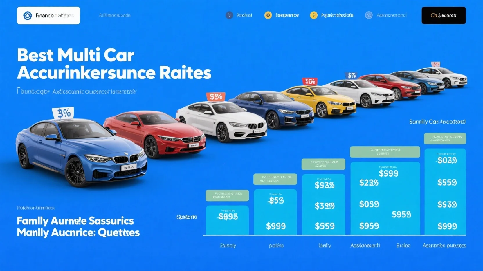 Unveiling the Best Multi – Car Auto Insurance Quotes: Factors, Discounts & Company Comparisons