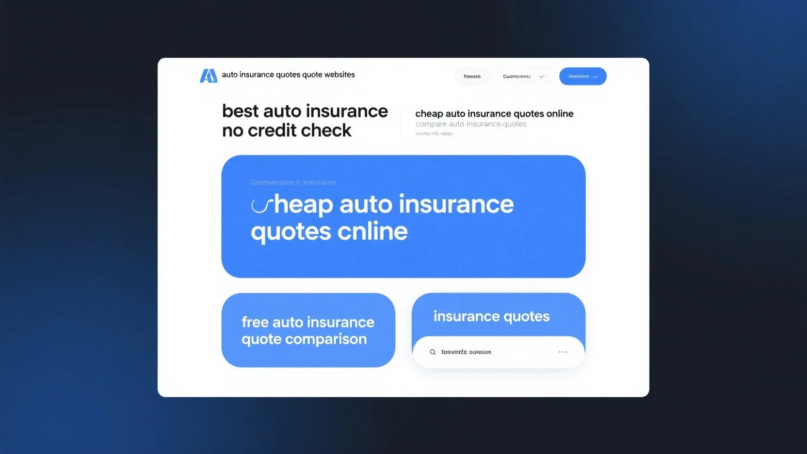 Auto Insurance Quotes