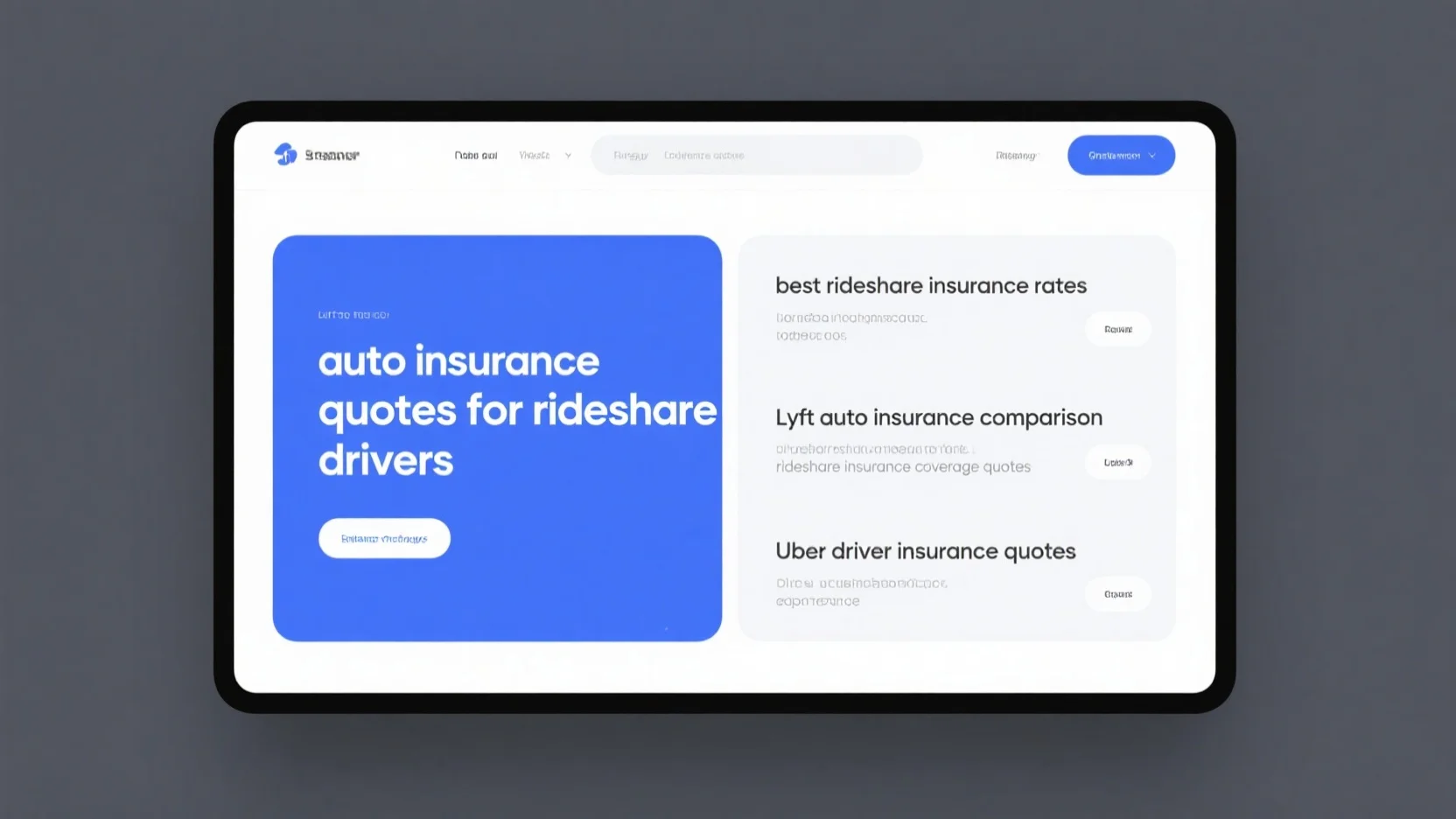 Comprehensive Guide to Auto Insurance Quotes for Rideshare Drivers: Uber & Lyft Coverage Comparison
