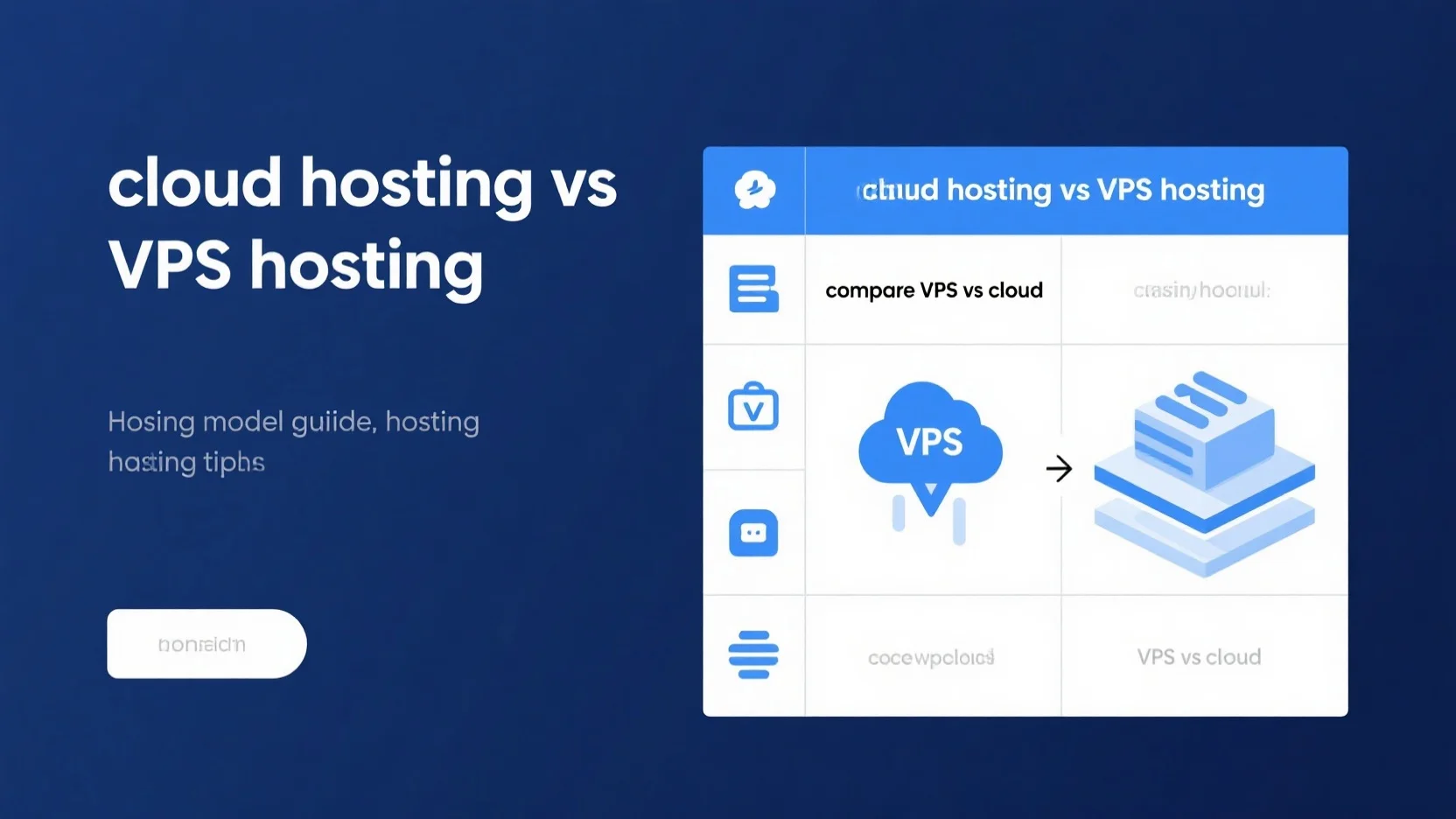 Comprehensive Guide: Cloud Hosting vs VPS vs Dedicated Hosting – Performance, Cost, Scalability & More