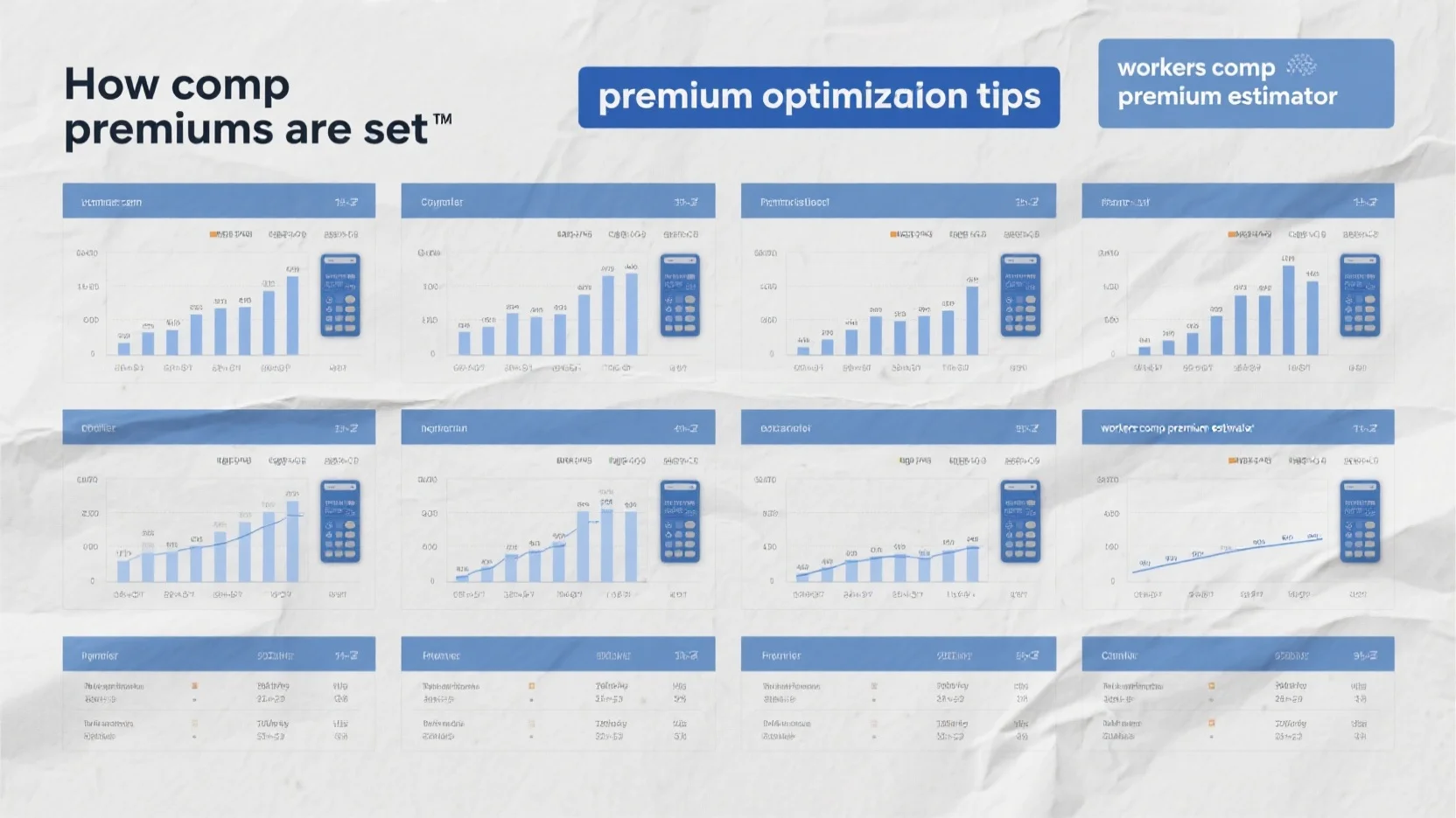 Comprehensive Guide to Workers Comp Premium Calculation, Estimation, Comparison, and Optimization