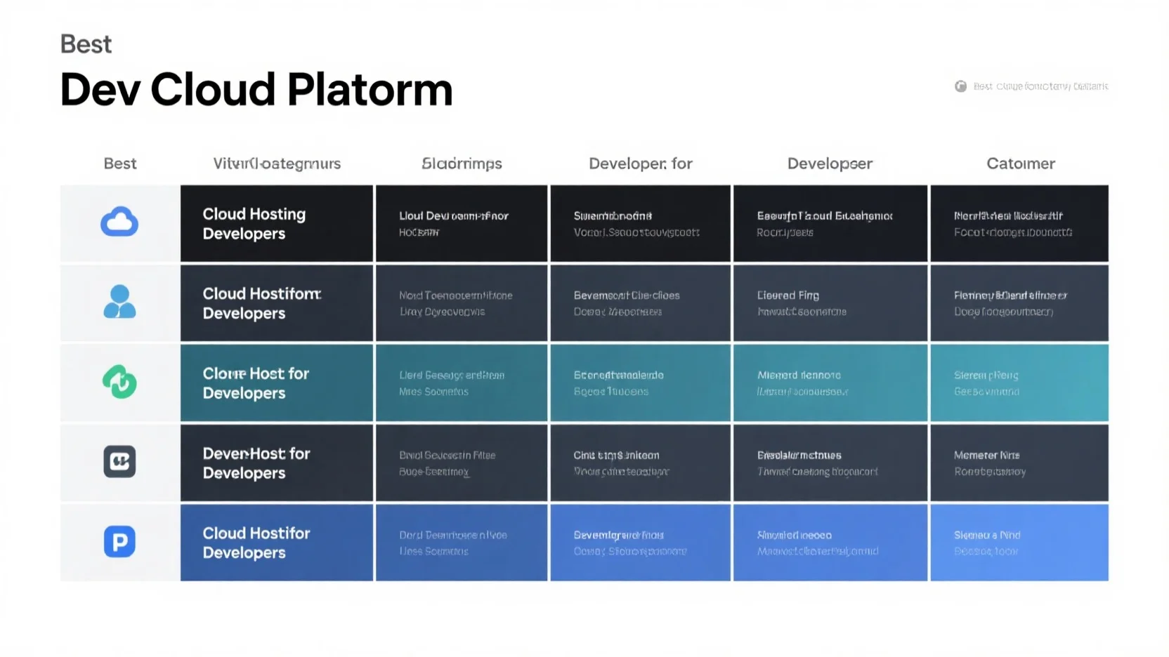 Top Cloud Hosting Platforms for Developers: A Comprehensive Comparison of Features, Deployment, and Security
